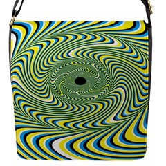 Illusion Idea Head Irritation Flap Closure Messenger Bag (s)