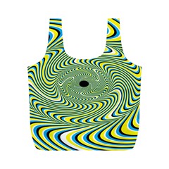 Illusion Idea Head Irritation Full Print Recycle Bag (m) by Pakrebo