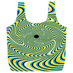 Illusion Idea Head Irritation Full Print Recycle Bag (xl) by Pakrebo