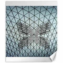 Graphic Pattern Wing Art Canvas 20  X 24  by Pakrebo