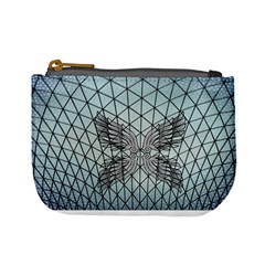 Graphic Pattern Wing Art Mini Coin Purse by Pakrebo