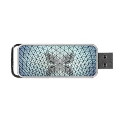 Graphic Pattern Wing Art Portable Usb Flash (two Sides) by Pakrebo