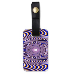 Illusion Head Idea Irritation Luggage Tags (one Side)  by Pakrebo