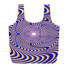 Illusion Head Idea Irritation Full Print Recycle Bag (l) by Pakrebo