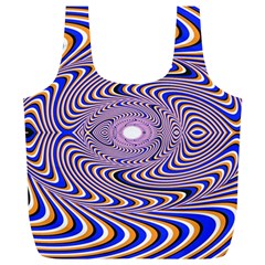 Illusion Head Idea Irritation Full Print Recycle Bag (xl) by Pakrebo