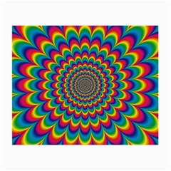 Psychedelic Colours Vibrant Rainbow Small Glasses Cloth by Pakrebo