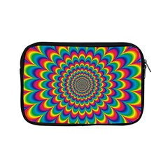 Psychedelic Colours Vibrant Rainbow Apple Ipad Mini Zipper Cases