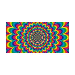 Psychedelic Colours Vibrant Rainbow Yoga Headband by Pakrebo