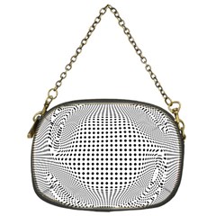 Illusion Form Shape Curve Design Chain Purse (one Side) by Pakrebo