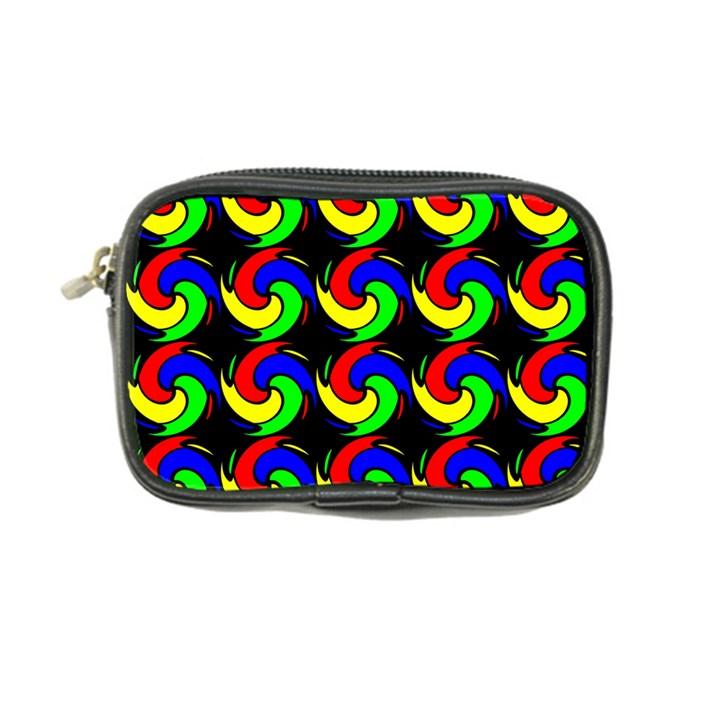 Swirls Pattern Seamless Wallpaper Coin Purse