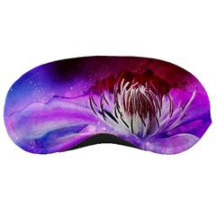 Clematis Structure Close Up Blossom Sleeping Masks by Pakrebo