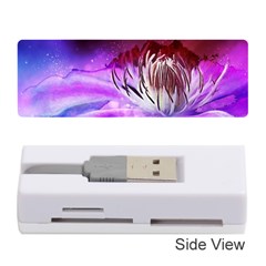 Clematis Structure Close Up Blossom Memory Card Reader (stick) by Pakrebo