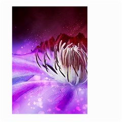 Clematis Structure Close Up Blossom Large Garden Flag (two Sides) by Pakrebo