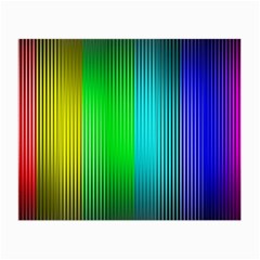 Lines Rainbow Colors Spectrum Color Small Glasses Cloth (2-side) by Pakrebo