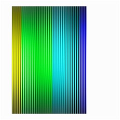 Lines Rainbow Colors Spectrum Color Small Garden Flag (two Sides) by Pakrebo