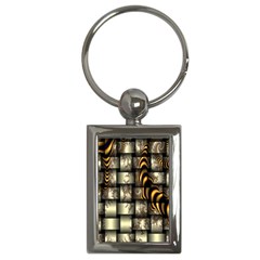 Graphics Abstraction The Illusion Key Chains (rectangle)  by Pakrebo