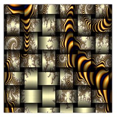 Graphics Abstraction The Illusion Large Satin Scarf (square) by Pakrebo