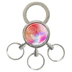 Background Nebulous Fog Rings 3-ring Key Chains by Pakrebo