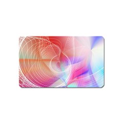 Background Nebulous Fog Rings Magnet (name Card) by Pakrebo