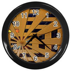 Graphics Assembly Transformation Wall Clock (Black)