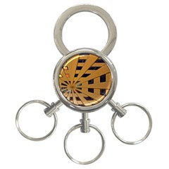 Graphics Assembly Transformation 3-Ring Key Chains