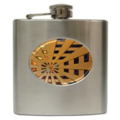 Graphics Assembly Transformation Hip Flask (6 oz)