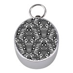 Paisley Pattern Paisley Pattern Mini Silver Compasses Front