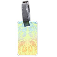 Wallpaper Scrapbook Paisley Luggage Tags (two Sides) by Pakrebo