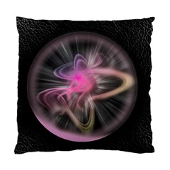 Stress Fractal Round Ball Light Standard Cushion Case (one Side) by Pakrebo