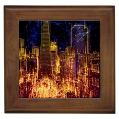 City View San Francisco Usa Framed Tiles by Pakrebo