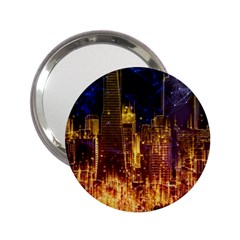 City View San Francisco Usa 2 25  Handbag Mirrors by Pakrebo