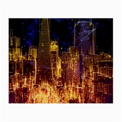 City View San Francisco Usa Small Glasses Cloth by Pakrebo