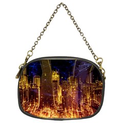 City View San Francisco Usa Chain Purse (two Sides) by Pakrebo