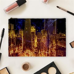 City View San Francisco Usa Cosmetic Bag (large) by Pakrebo