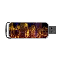 City View San Francisco Usa Portable Usb Flash (two Sides) by Pakrebo