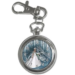 Wonderful Girl With Ice Dragon Key Chain Watches by FantasyWorld7