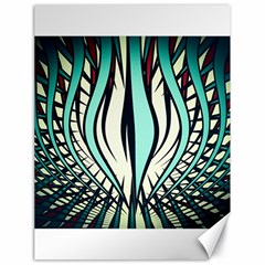 Retro Illusion Canvas Night Canvas 18  X 24  by Pakrebo