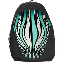 Retro Illusion Canvas Night Backpack Bag by Pakrebo