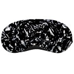 Dark Abstract Print Sleeping Masks Front