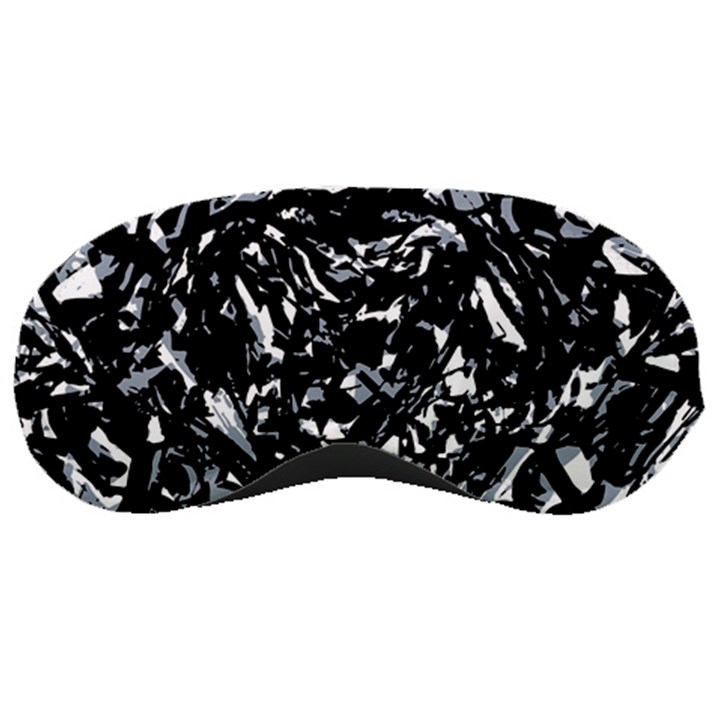 Dark Abstract Print Sleeping Masks