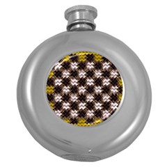 Graphics Wallpaper Desktop Assembly Round Hip Flask (5 Oz) by Pakrebo