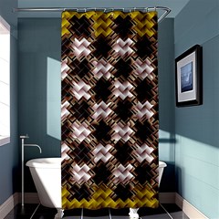 Graphics Wallpaper Desktop Assembly Shower Curtain 36  X 72  (stall)  by Pakrebo