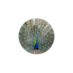 Peacock Bird Animal Feather Golf Ball Marker