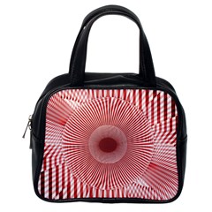 Fractals Abstract Pattern Flower Classic Handbag (one Side) by Pakrebo