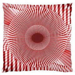 Fractals Abstract Pattern Flower Large Cushion Case (one Side) by Pakrebo