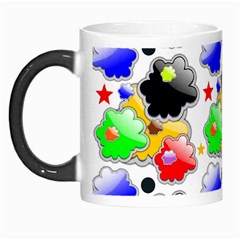 Pattern Background Wallpaper Design Morph Mugs by Pakrebo