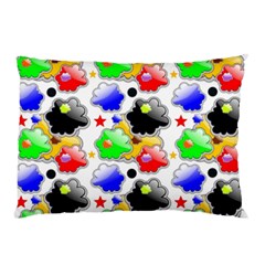 Pattern Background Wallpaper Design Pillow Case by Pakrebo