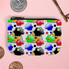 Pattern Background Wallpaper Design Mini Coin Purse by Pakrebo