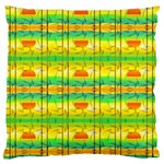 Birds Beach Sun Abstract Pattern Standard Flano Cushion Case (Two Sides) Front