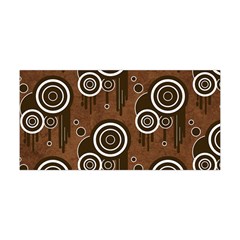 Abstract Background Brown Swirls Yoga Headband by Pakrebo